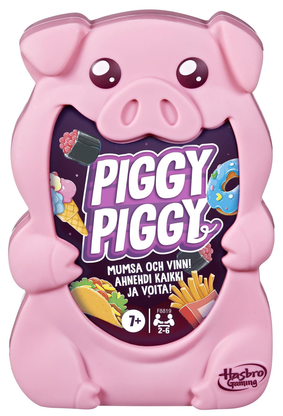 Hasbro Gaming Piggy Piggy Kaartspel voor het hele gezin vanaf 7 jaar