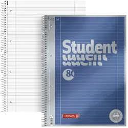 BRUNNEN Collegeblock Premium Student 27 DIN A4 liniert