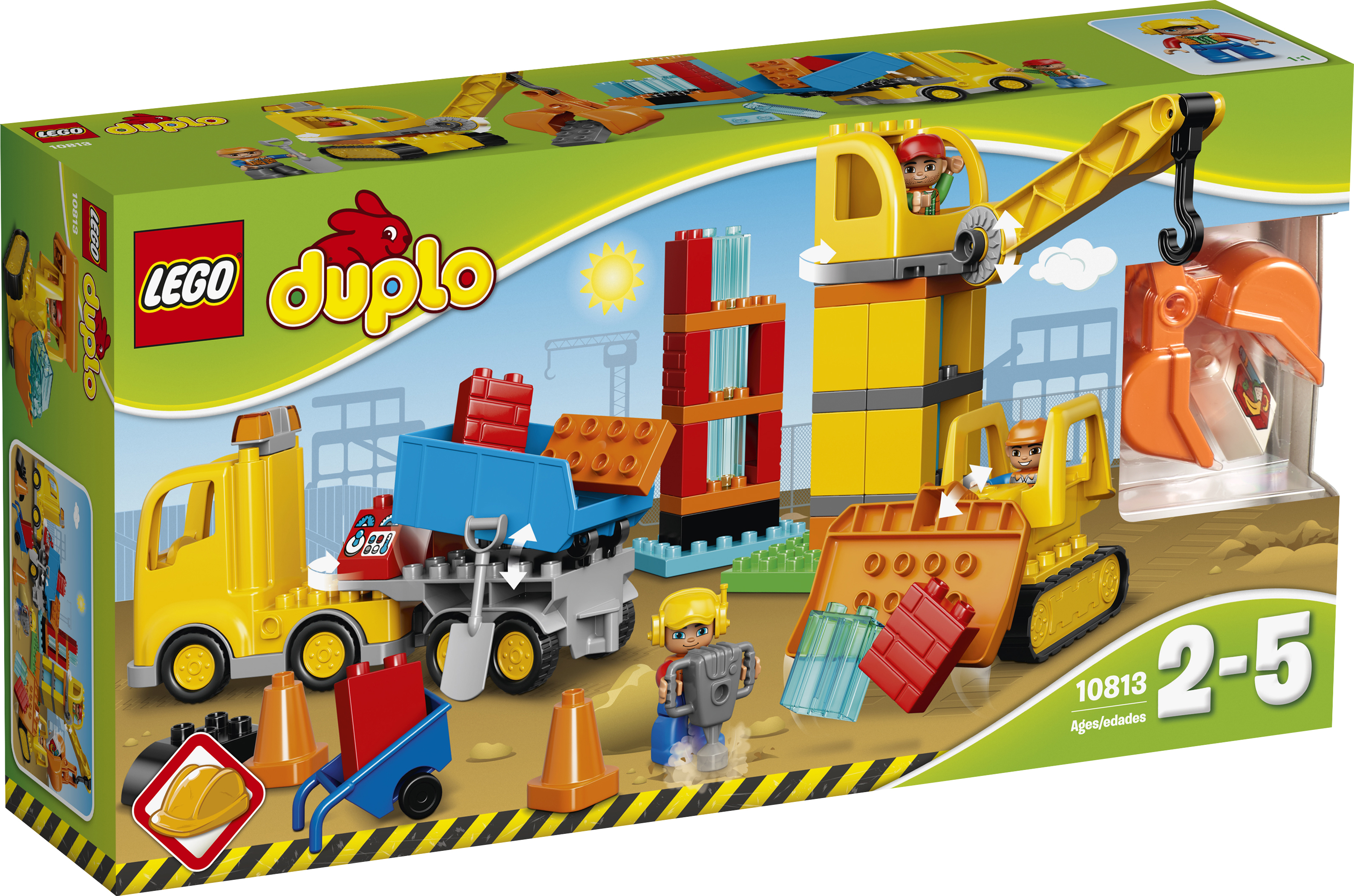 LEGO DUPLO Große Baustelle 10813