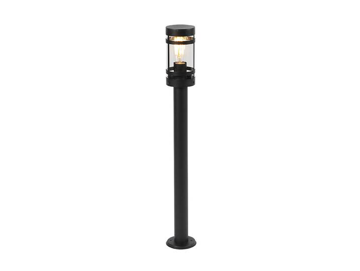 Lampe d'extérieur moderne noire 80 cm IP44 - Gleam