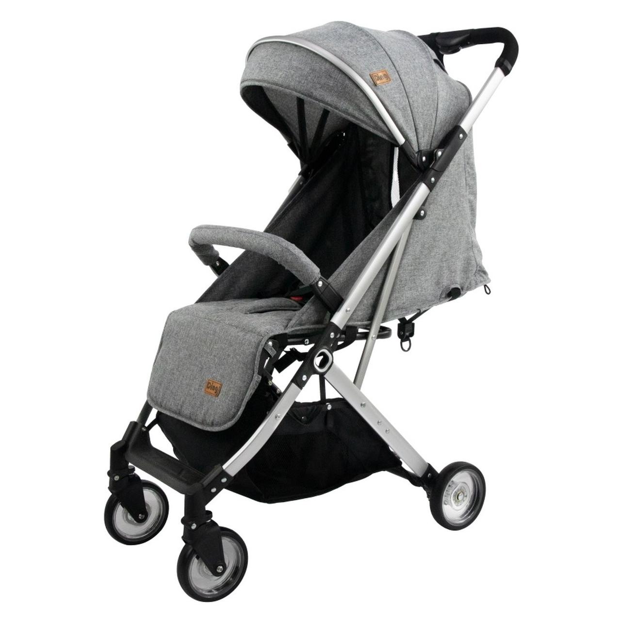 Chicco Ding Vivo Wandelwagen - Grijs/Zilver - Inklapbare buggy - Inclusief boodschappenmandje en zonnekap (58782370)