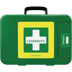 Cederroth Erste Hilfe Koffer First-Aid-Kits B300xH420xT118ca.mm grün