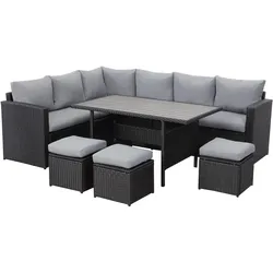 9-Sitzer Lounge Set -versch. Ausführungen