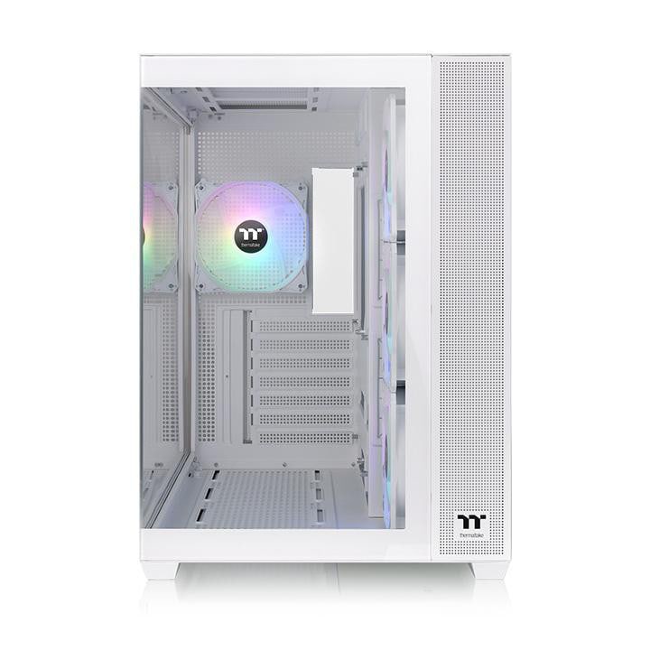 Thermaltake View 380 Gaming PC Gehäuse Midi-Tower Snow White Seitenfenster