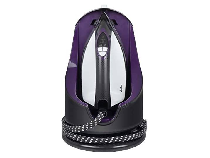Jata JECP8522 Bügelstation, Keramiksohle, Druck 7 bar, Dampfstoß 130 g/min, Leistung 3200 W, vertikales Bügeln, Wassertank 1,7 l, Selbstabschaltung, inkl. Becher 200 ml
