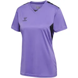hummel, Damen, Sportshirt, Authentic PL (L), Violett, Grau