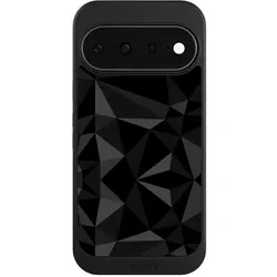 Nivocase Hülle für Google Pixel 11 Handyhülle NIVOcore Case Schwarz Abstrakt Geometric Muster (Google Pixel 11), Smartphone Hülle, Schwarz