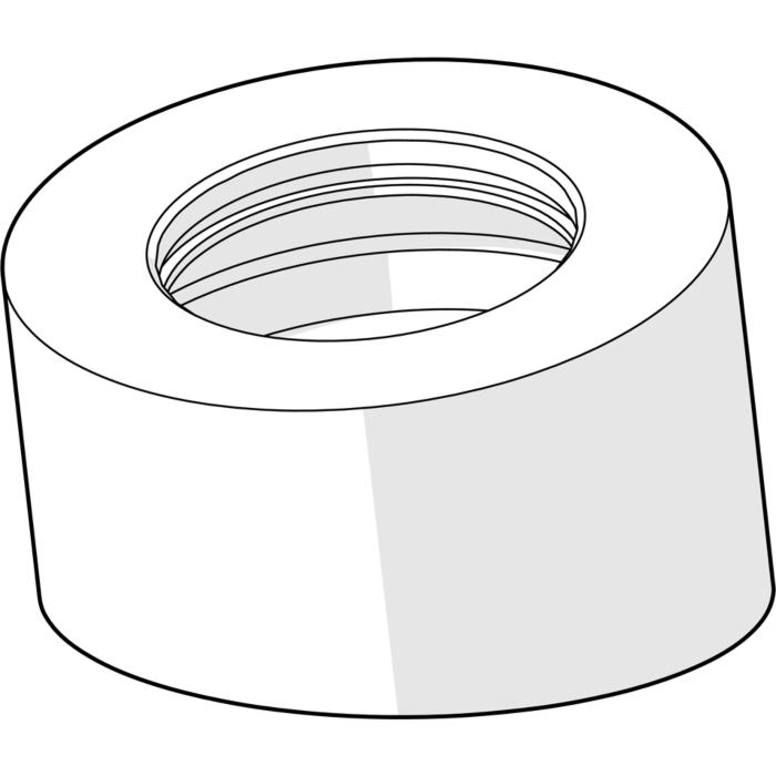 Hansa Sockel chrom komplett 59914051