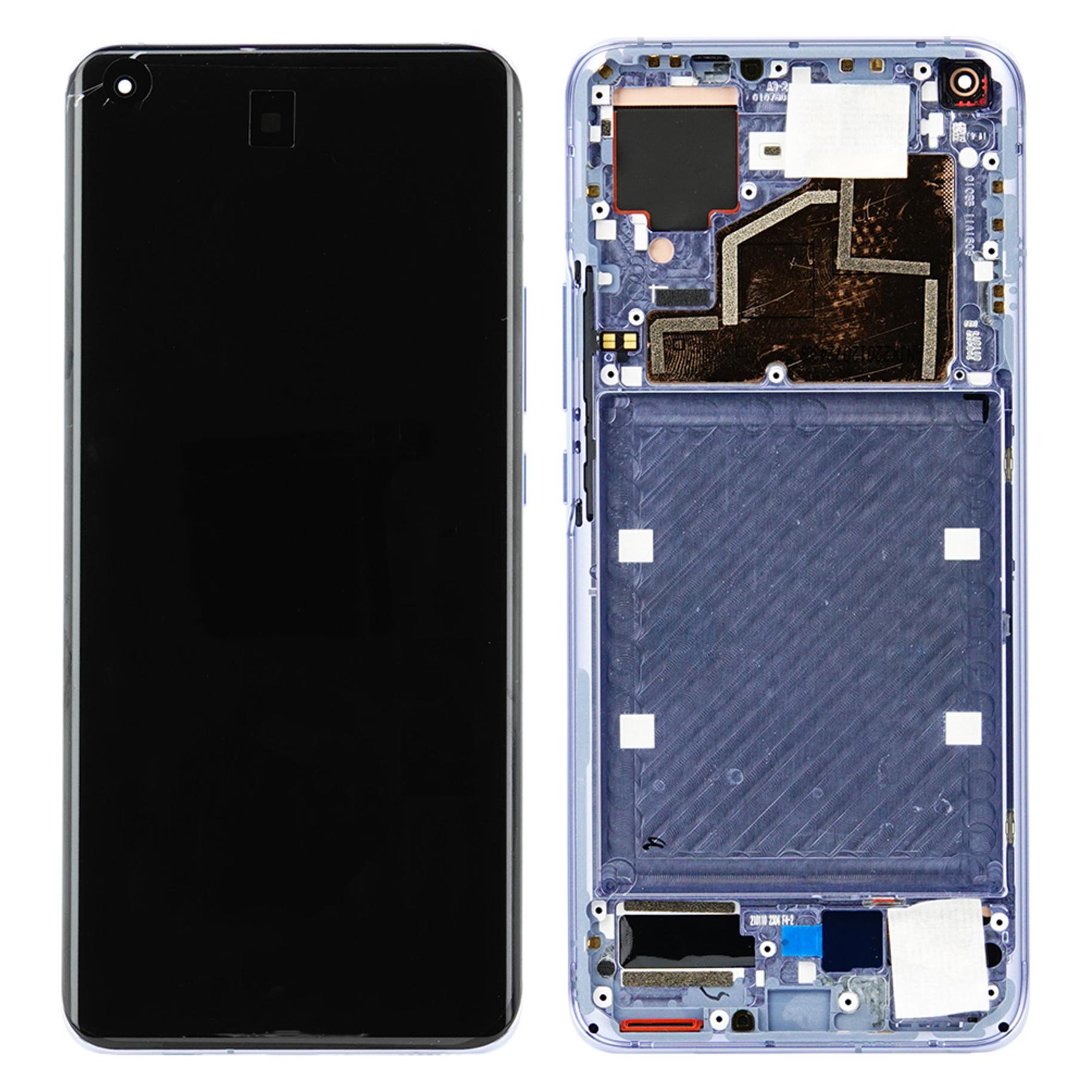 Xiaomi LCD + Touch + Frame für M2011K2G Mi 11 - purple (56000600K200)