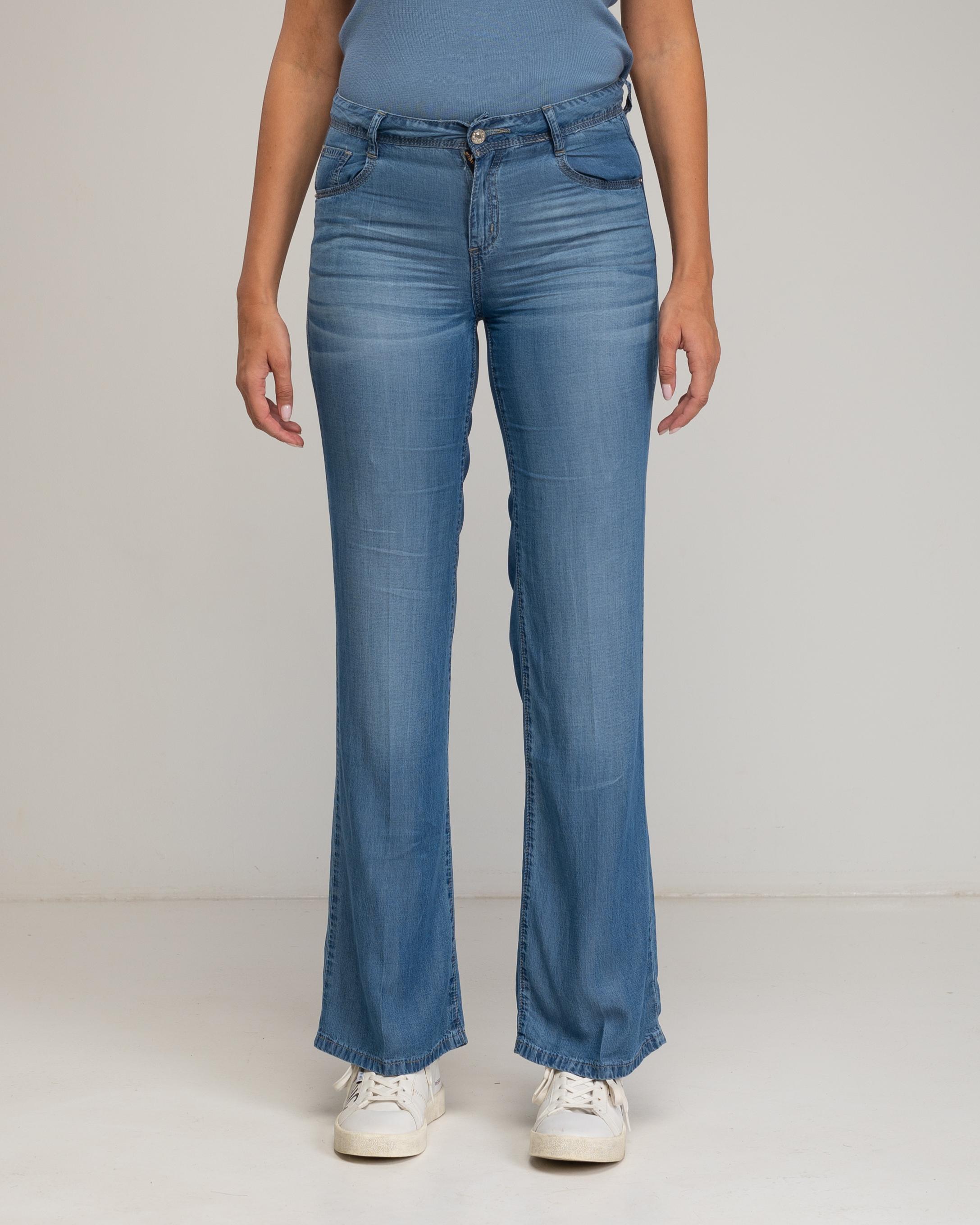 Rechtaf lente Tencel broek