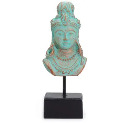 Lucky Java Princess on Stand - Green Copper