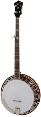 Recording King Songster Resonator Banjo Natur