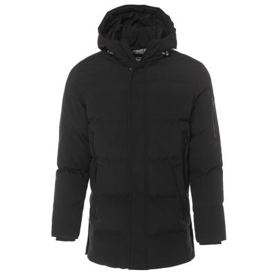 Winterjacke CARISMA "CARISMA Jacke 1228 Winterjacke", Herren, Gr. XXL, schwarz, Obermaterial: 100% Polyester PES. Futter: 100% Polyester PES. 100% Polyester PES., uni, regular fit, Jacken Winterjacke, mit Kapuze