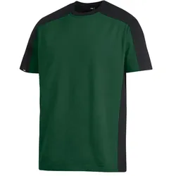 T-Shirt zweifarbig "MARC" - XL - grün/schwarz