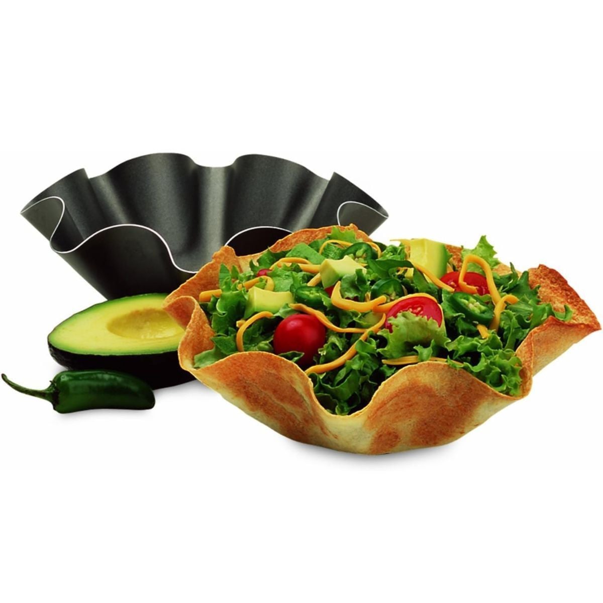 Northio Perfect Tortilla Bakvormenset voor Krokante Tortilla Bakjes