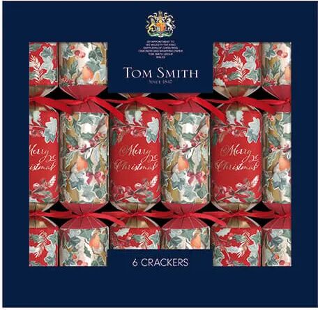 Tom Smith Pack of 6 Christmas Nest Crackers