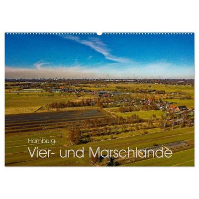 Hamburg: Vier- und Marschlande (Wandkalender 2027 DIN A2 quer), CALVENDO Monatskalender