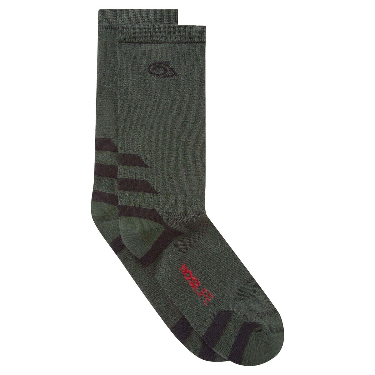 Craghoppers Nosilife Adventure Socks black pepper / black (ZXE) 36-38 CUH371 ZXE S05