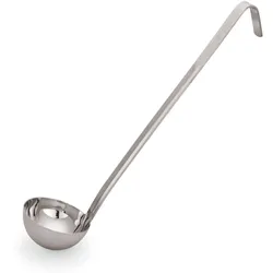 WAS Germany - Schöpfkelle Kitchen Tool 2085, Ø 16 cm, 47cm, Chromnickelstahl