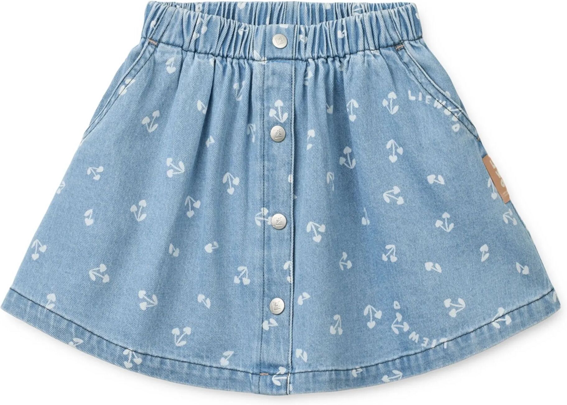 Liewood Jupe Rio Cerises Denim Bleu 3 ans