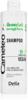 Delia Cosmetics Cameleo Volume & Strengthening champô para volume para cabelo fino 400 ml. Cameleo Volume & Strengthening