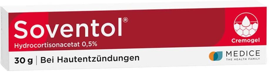 Soventol HydroCortisonACETAT 0,5% bei Hautentzündungen 30g
