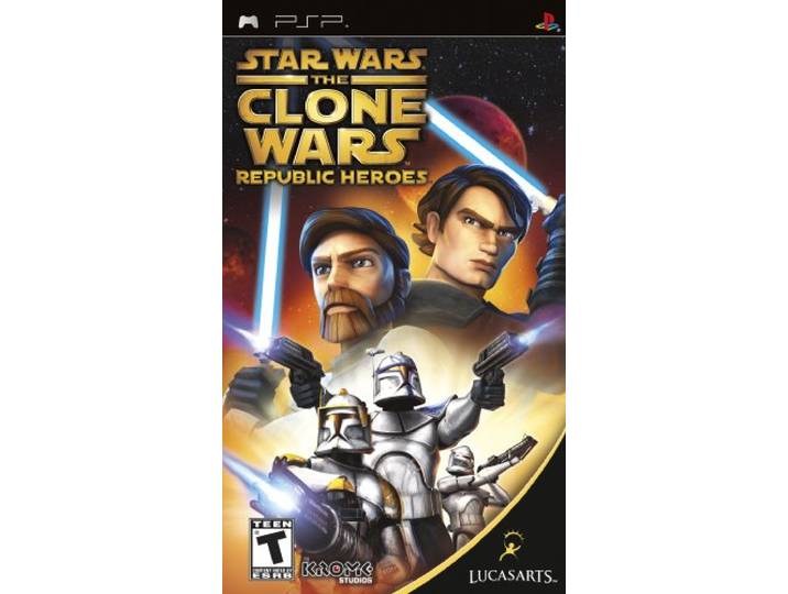Star Wars the Clone Wars: Republic Heroes - Sony PSP