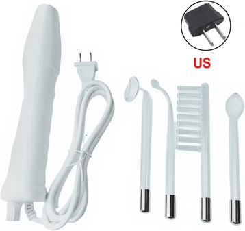 Inspire Curations 4 In 1 High Frequency Facial Wand With Glass Electrodes For Acne Care And Skin Rejuvenation dl 101 us