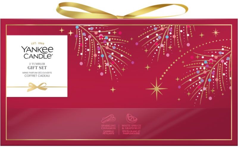 Yankee Candle Christmas Collection 2026 2 Tumbler Christmas gift set 2x142 g