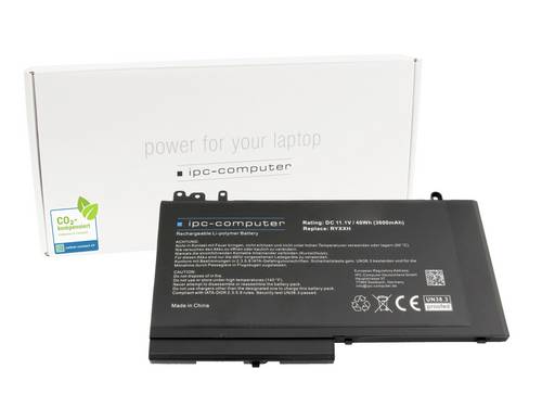Ipc-computer Notebook-Akku Akku RYXXH REPLACE 11.10V 3600 mAh