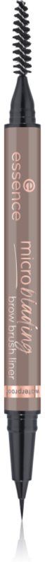 essence Microblading eyebrow pencil with brush shade Light Brown 0.6 ml