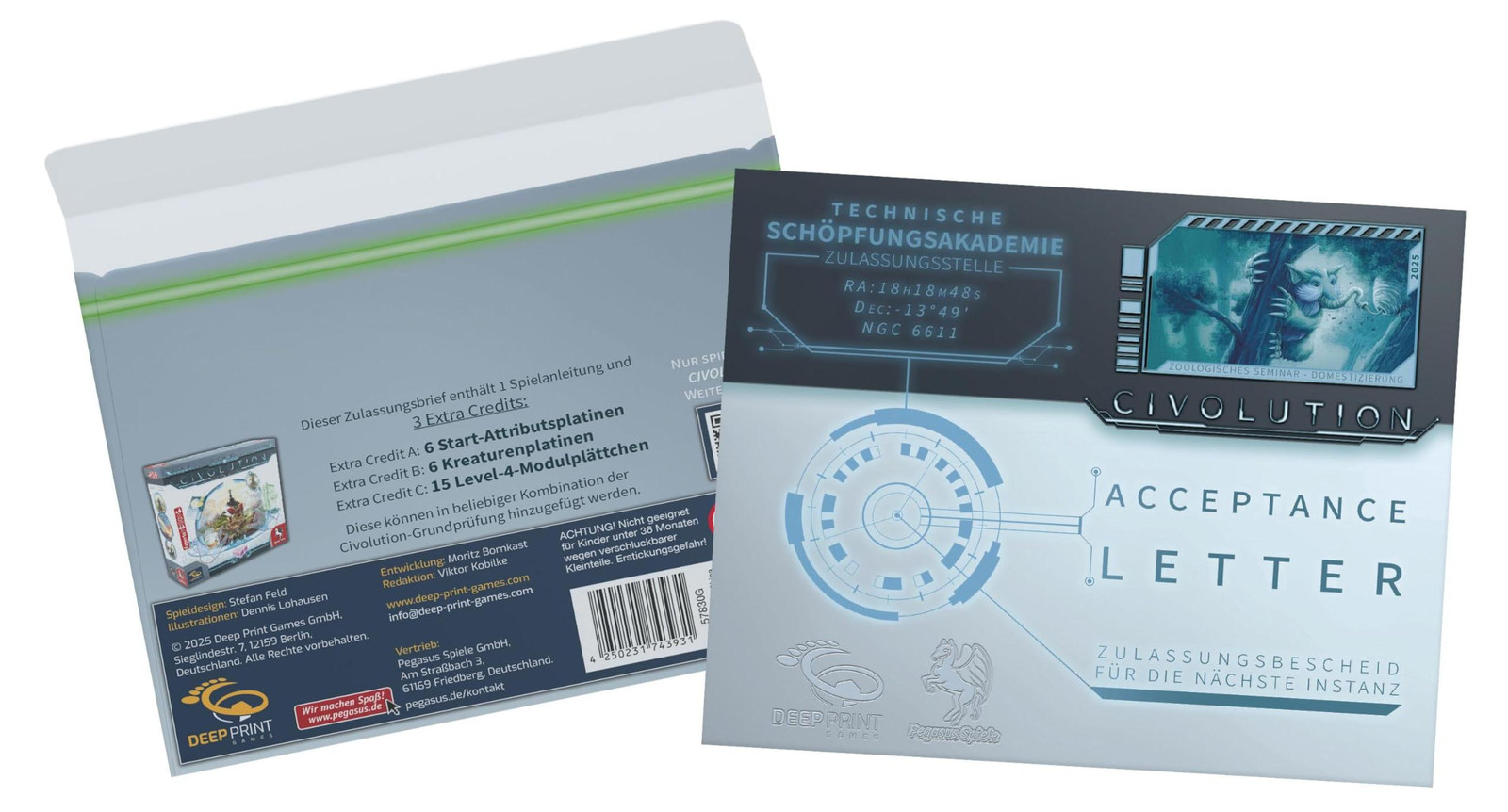 Civolution: Acceptance Letter Uitbreiding van Deep Print Games