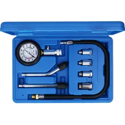 BRILLIANT TOOLS Kompressionstester-Satz für Benzin Motoren 8tlg. - BT581100