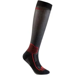 Sixs, Unisex, Sportsocken, V3, Rot, Schwarz
