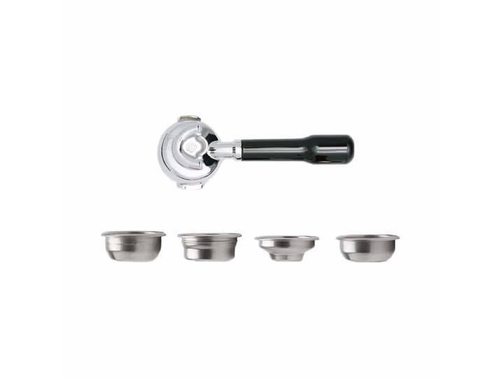 Lelit Classic Siebträger 58mm 2x Auslauf Zubehör – Siebträgermaschine Zubehör – schwarz