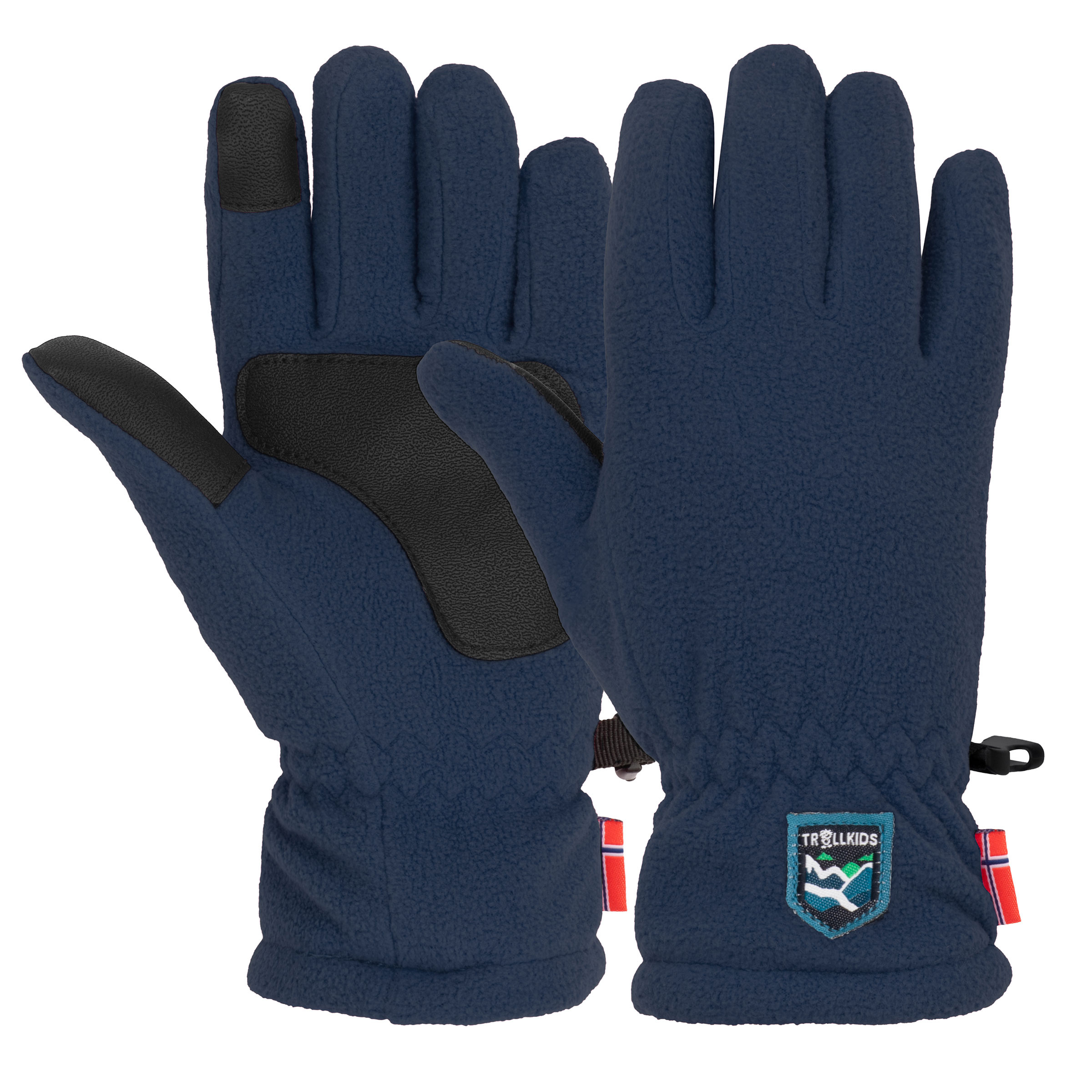 Trollkids Eikedalen Kinder Fingerhandschuhe blau Größe 5 Lifestyle Elastisch