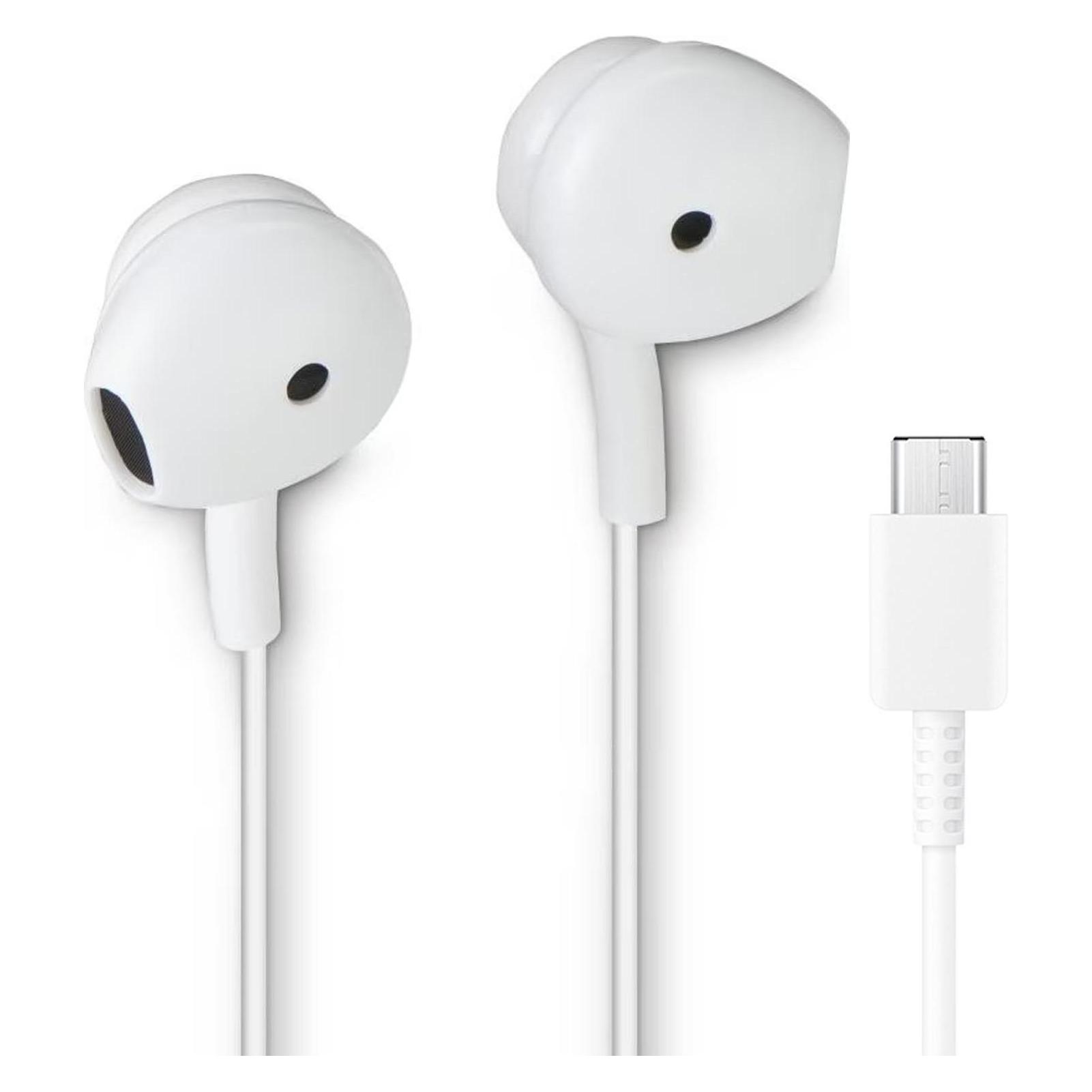 Hama Kopfhörer Ocean II, Earbuds, Mikrofon, Kabelknickschutz, USB-C, Weiss (Kabelgebunden) (00184194)