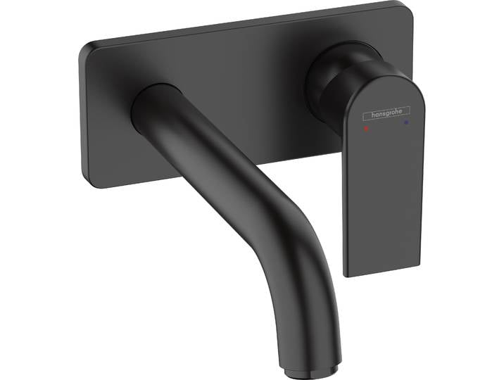 HANSGROHE Mitigeur lavabo encastré mural Vernis Shape Noir mat 71578670
