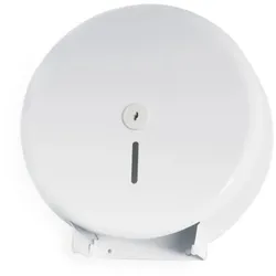 Spender (aus Metall) weiß für Toilettenpapier ≤Ø28cm