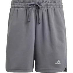 adidas 3-Streifen Studio Fleece Loose Sweatshorts Damen KT0885 - aurora onix L