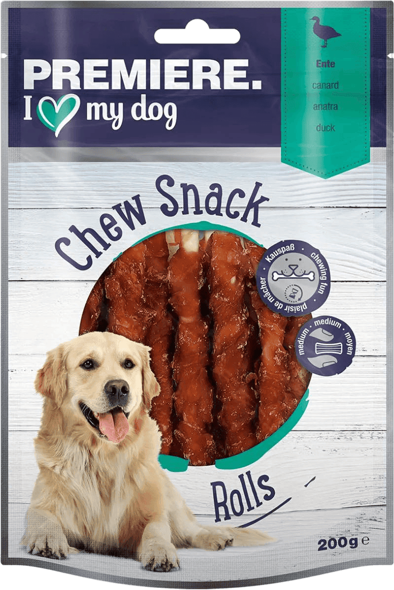 Set Prova Multigusto Premiere Snack Cane 1KG Strips + 200G Chew It STRIPS ANATRA CHEW IT ANATRA