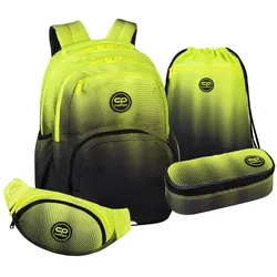 CoolPack Rucksack Set 4-teilig Pick 17 Gradient Lemon