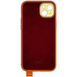 Moshi Schutzhülle für iPhone 14 Altra Strap MagSafe (Apple iPhone 14), Smartphone Hülle, Orange
