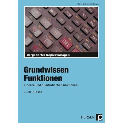 Funktionen, Taschenbuch von Marco Bettner/E. Dinges, Persen Verlag in der AAP Lehrerwelt GmbH, 978-3-8344-2673-4