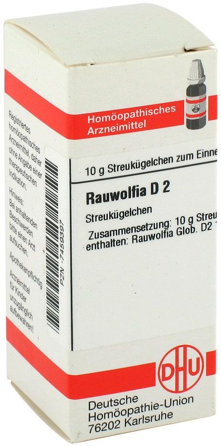 DHU Rauwolfia D2 Globuli