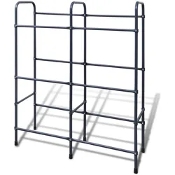 Helloshop26 - Regal für 6 Kisten aus grauem Stahl 02_0045714