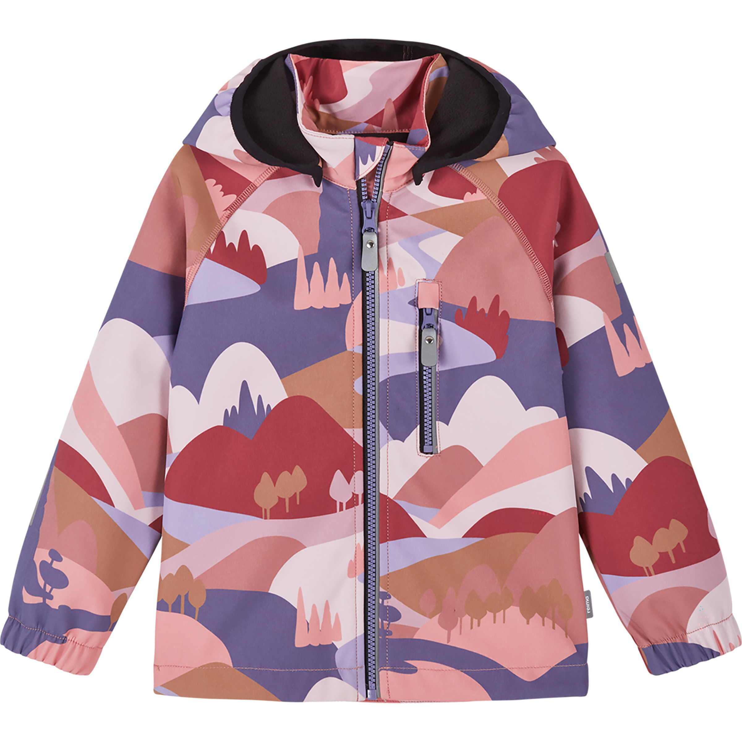reima Vantti Kinder Softshelljacke rose blush Größe 98 Trekking Isolierend Wasserabweisend