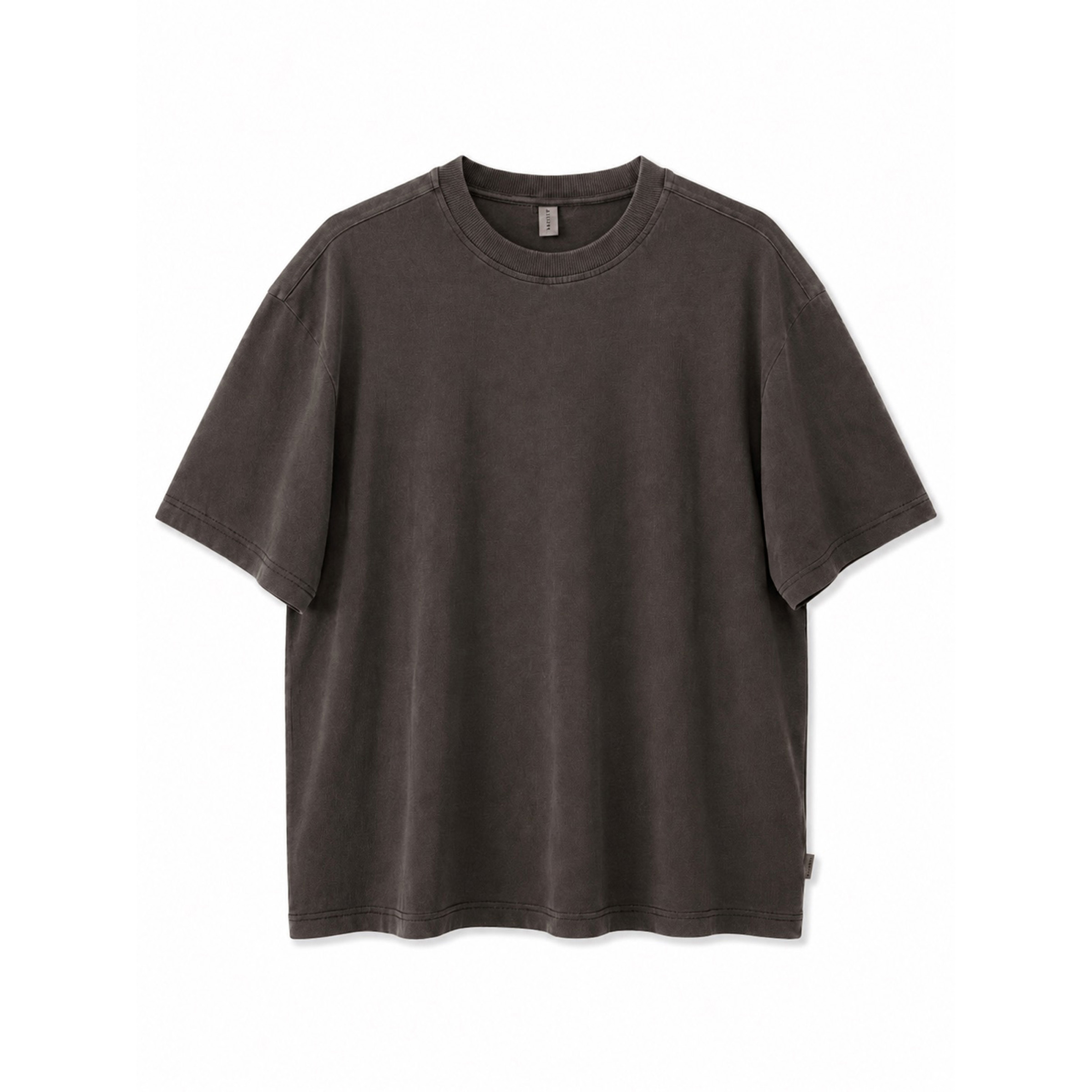 Mazine Natural Dye Herren T-Shirts natural dye black coffee Größe S Lifestyle Hautfreundlich