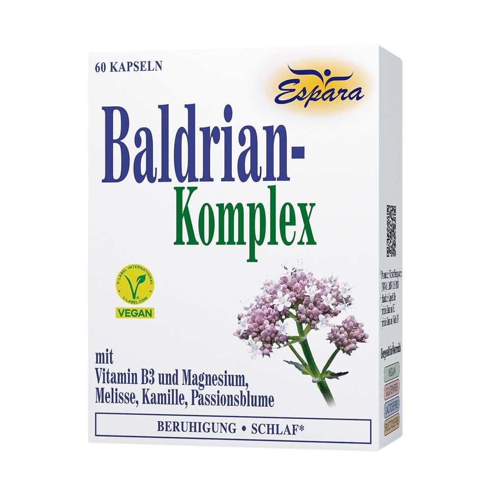 Baldrian-Komplex Kapseln 60 St
