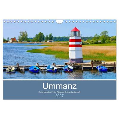 Ummanz - Naturparadies in der Rügener Boddenlandschaft (Wandkalender 2027 DIN A4 quer), CALVENDO Monatskalender